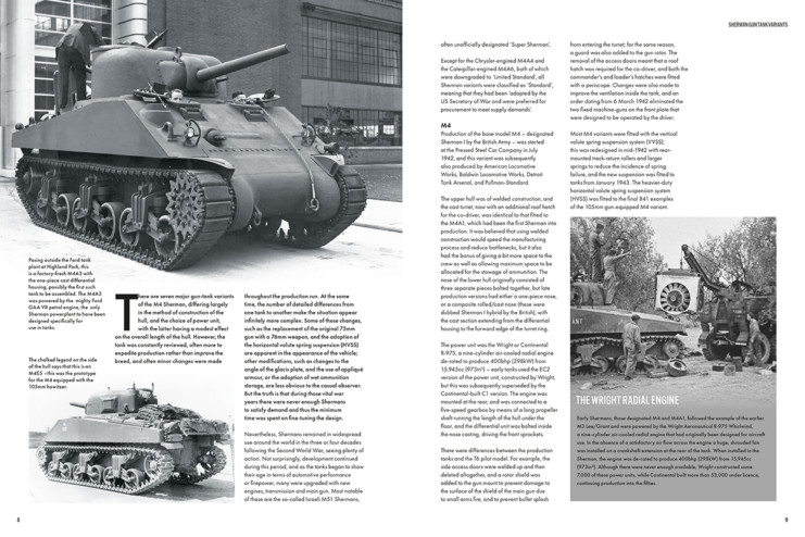 Page from 'The Tank Museum Guide to the M4 Sherman Medium Tank'